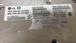 22775669 Chevy Impala 2012 Onstar communication box module - Swan Auto