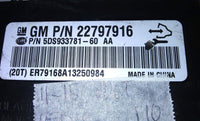 22797916 heated seat control module 2011-2015 Chevrolet Volt - Swan Auto