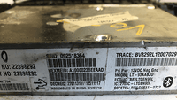 22898292 Chevrolet Camaro 2012 Communication Control Module - Swan Auto