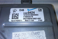 24000424 GMC 2020-2021 ecu ecm computer - Swan Auto
