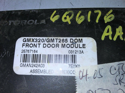 25767164 Cadillac CTS or SRX 2004-2005 front door module - Swan Auto