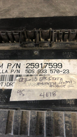 25917599 Chevy or GMC pickup 2007-2013 seat control module - Swan Auto