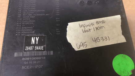 284B7 5NA0E Infiniti QX50 IPDM engine control computer - Swan Auto