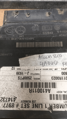 29544773 Allison 2500 pts TCM transmission computer - Swan Auto