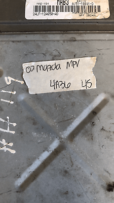 2ALF-12A650-AD Mazda MPV 2002 ecm ecu computer - Swan Auto