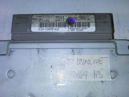 2C2A-12A650-ALB ecm ecu computer 2002 Ford Econoline van **tested** - Swan Auto