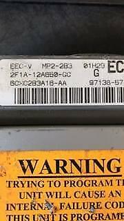 2F1A-12A650-GC ecm ecu computer 2002 Ford Taurus or Mercury Sable**TESTED** - Swan Auto