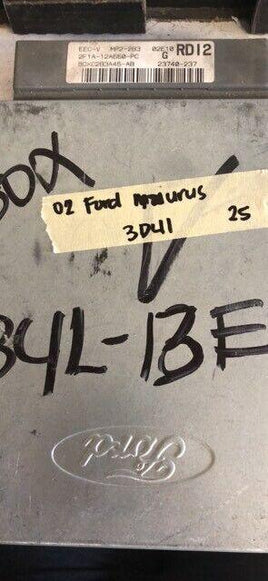 2F1A-12A650-PC ecm ecu computer 2002 Ford Taurus Mercury Sable **TESTED** - Swan Auto
