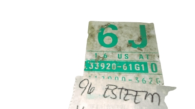 33920-61G10 Suzuki Esteem 1996 ecm ecu computer - Swan Auto