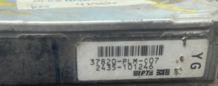37820-PLM-C07 Honda Civic 2001-2003 ecm ecu computer - Swan Auto