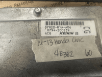 37820-R1A-A06 Honda Civic 2012-2013 ecm ecu computer - Swan Auto