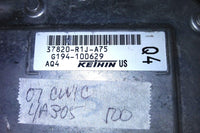 37820-R1J-A75 ecu ecm computer 2007 Honda Civic - Swan Auto