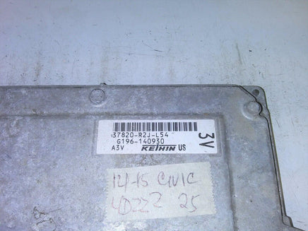 37820-R2J-L54 Honda Civic 2014-2015 ecu ecm computer - Swan Auto