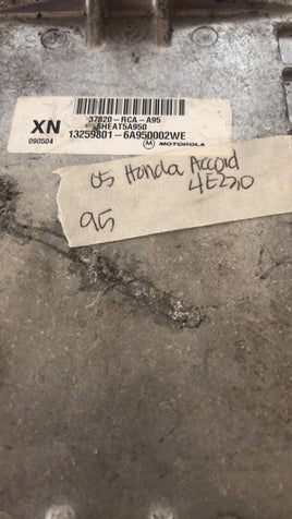 37820-RCA-A95 Honda Accord 2005 ecm ecu computer - Swan Auto