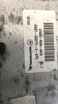 37820-RDM-A570 Saturn Vue 2004-2006 ecm engine computer module - Swan Auto