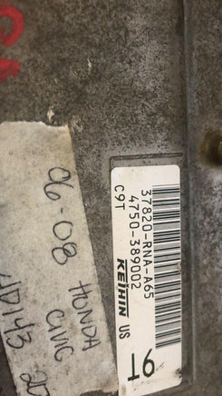 37820-RNA-A65 ecm ecu computer 2006-2008 Honda Civic - Swan Auto