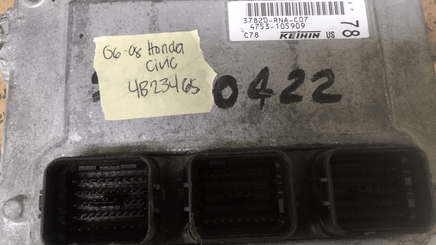 37820-RNA-C07 ecm ecu computer 2006-2008 Honda Civic - Swan Auto