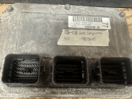 37820-RNA-C61 Honda Civic 2006-2008 ecm ecu computer - Swan Auto