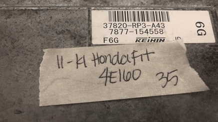 37820-RP3-A43 Honda Fit 2011-2014 ecm ecu computer - Swan Auto