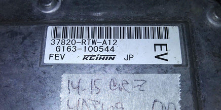 37820-RTW-A12 ecm ecu computer 2014-2015 Honda CRZ CR-Z - Swan Auto