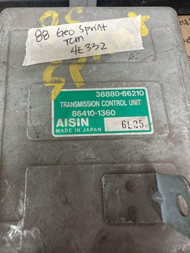 38880-86210 Geo Sprint transmission control module computer 1988 - Swan Auto