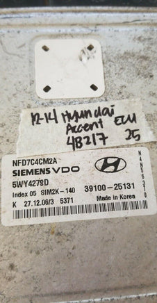 39100-25131 Hyundai Sonata 2006-2008 ecm ecu computer - Swan Auto