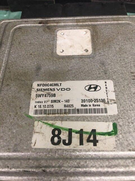 39100-25136 Hyundai Sonata 2006-2008 ecm ecu computer - Swan Auto
