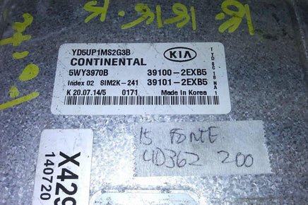 39100-2EXB5 ecm ecu computer 2015 Kia Forte - Swan Auto
