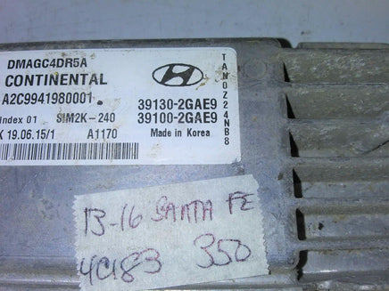 39100-2GAE9 Hyundai Santa Fe 2013-2016 ecm ecu computer - Swan Auto