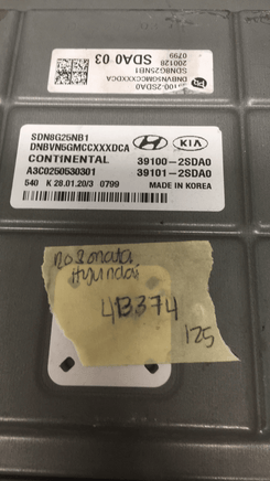 39100-2SDA0 ecm ecu computer 2020 Hyundai Sonata - Swan Auto