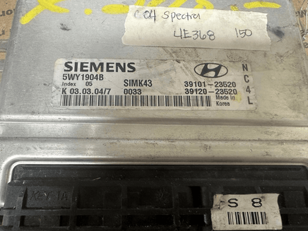 39101-23520 Kia Spectra ecu ecm computer 2004 - Swan Auto