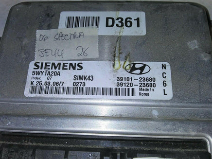 39101-23680 Kia Spectra ecm ecu computer 2006 - Swan Auto