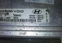 39101-23712 ecm ecu computer 2007-2008 Hyundai Tiburon - Swan Auto