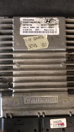 39101-2G677 Hyundai Sonata 2011-2014 ecm ecu computer - Swan Auto