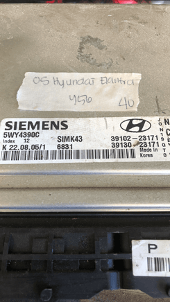39102-23171 Hyundai Elantra 2004-2006 ecm ecu computer - Swan Auto