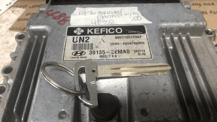 39102-2EMB2 Hyundai Elantra 2011-2013 ecm ecu computer ***with key*** - Swan Auto