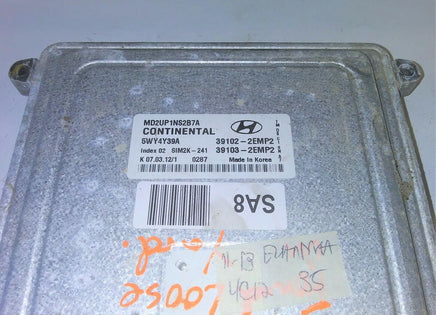 39102-2EMP2 ecm ecu computer 2011-2013 Hyundai Elantra - Swan Auto