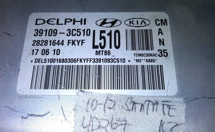 39109-3C510 ecm ecu computer 2010-2012 Hyundai Santa Fe - Swan Auto
