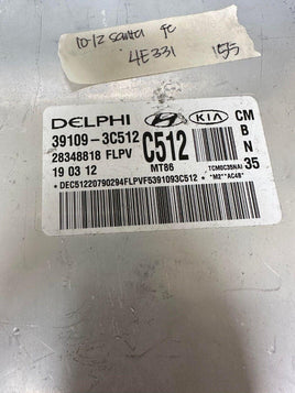 39109-3C512 Hyundai Santa Fe ecm ecu computer 2010-2012 - Swan Auto