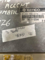 39110-22340 Hyundai Accent engine control computer module 1996 - Swan Auto