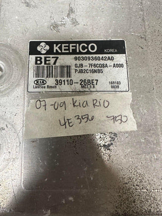 39110-26BE7 Kia Rio 2007-2009 ecm ecu computer - Swan Auto