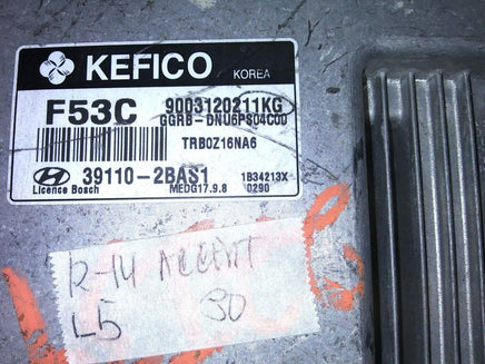 39110-2BAS1 ecu ecm computer 2012-2014 Hyundai Accent - Swan Auto