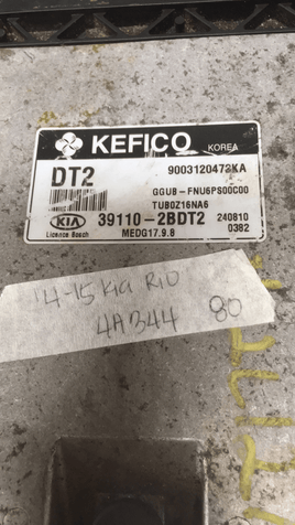 39110-2BDT2 Kia Rio 2014-2015 ecm ecu computer - Swan Auto