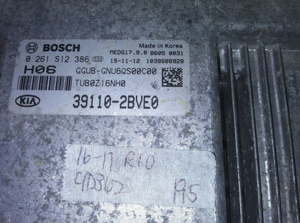 39110-2BVE0 ecm ecu computer 2016-2017 Kia Rio - Swan Auto