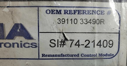 39110-33490 Hyundai Elantra 1994-1995 ecm ecu computer **REMAN** - Swan Auto