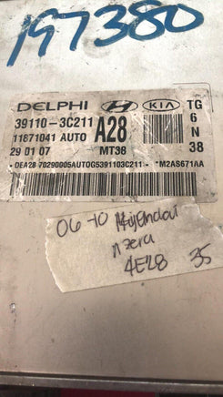 39110-3C211 Hyundai Azera 2006-2010 ecu ecm computer - Swan Auto