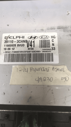 39110-3CHN0 Hyundai Azera 2012-2014 ecm ecu computer - Swan Auto