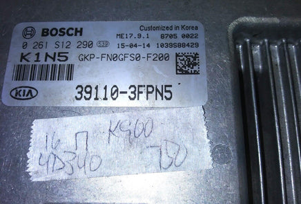 39110-3FPN5 ecu ecm computer 2016-2017 Kia K900 - Swan Auto
