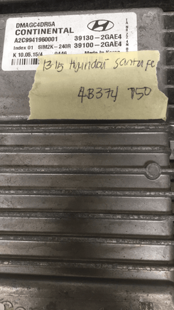 39130-2GAE4 Hyundai Santa Fe ecm ecu computer 2013-2015 - Swan Auto