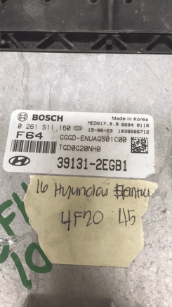 39131-2EGB1 ecm ecu computer 2016 Hyundai Elantra - Swan Auto